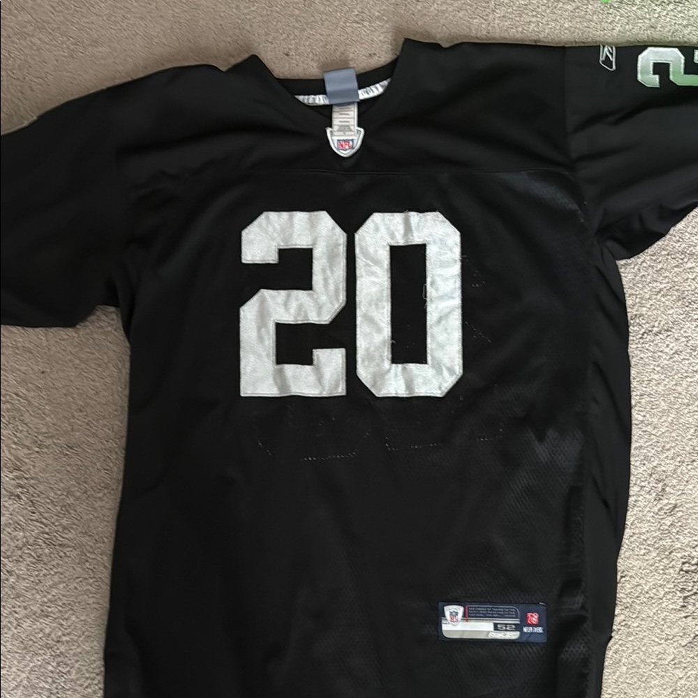 Black Jersey with Number 20